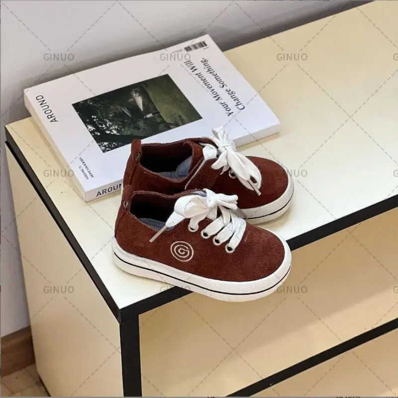 Children Canvas Shoe Korean Edition Biscuit Shoe Casual Sneaker for Boy Kid Shoe for Girl Versatile Soft Sole Board Shoe Zapatos