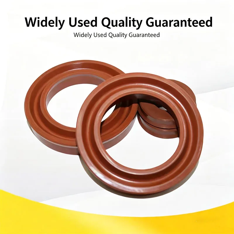 FKM USH/UPH Hydraulic Oil Seal, High Pressure & Wear Resistant Fluororubber, Seals for Excavator & Forklift Cylinders