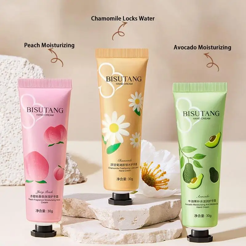 Moisturizing Hand Cream Plant Extract Hand Massage Lotion Repair Anti-cracking Advanced Nourishing Hand Care