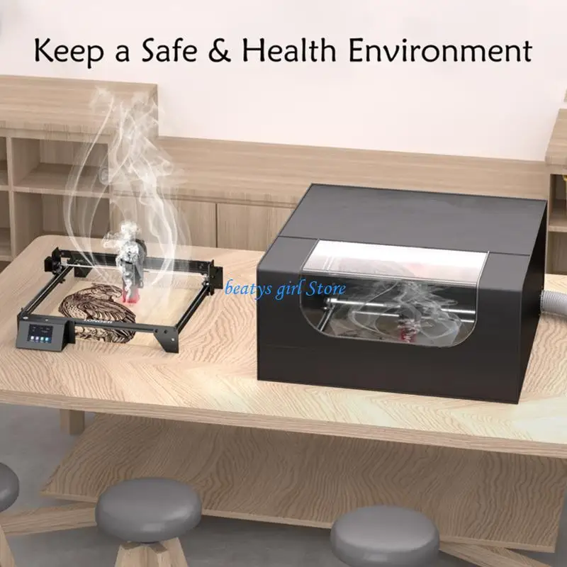 

C7AB Oversized Lasers Machine Cover Fireproof Material Ventilation System for Ray5