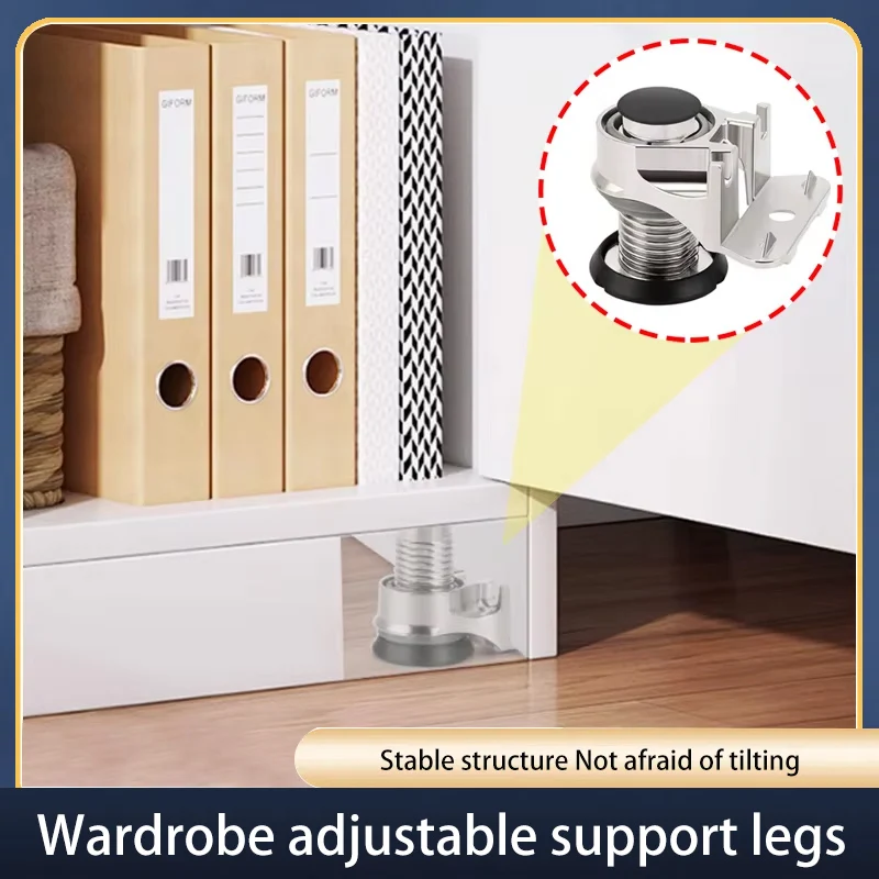 

Furniture Adjusting Feet Wardrobe Cabinet Adjusting Feet Furniture Adjustable Low Feet Non-slip Universal Adjusting Feet