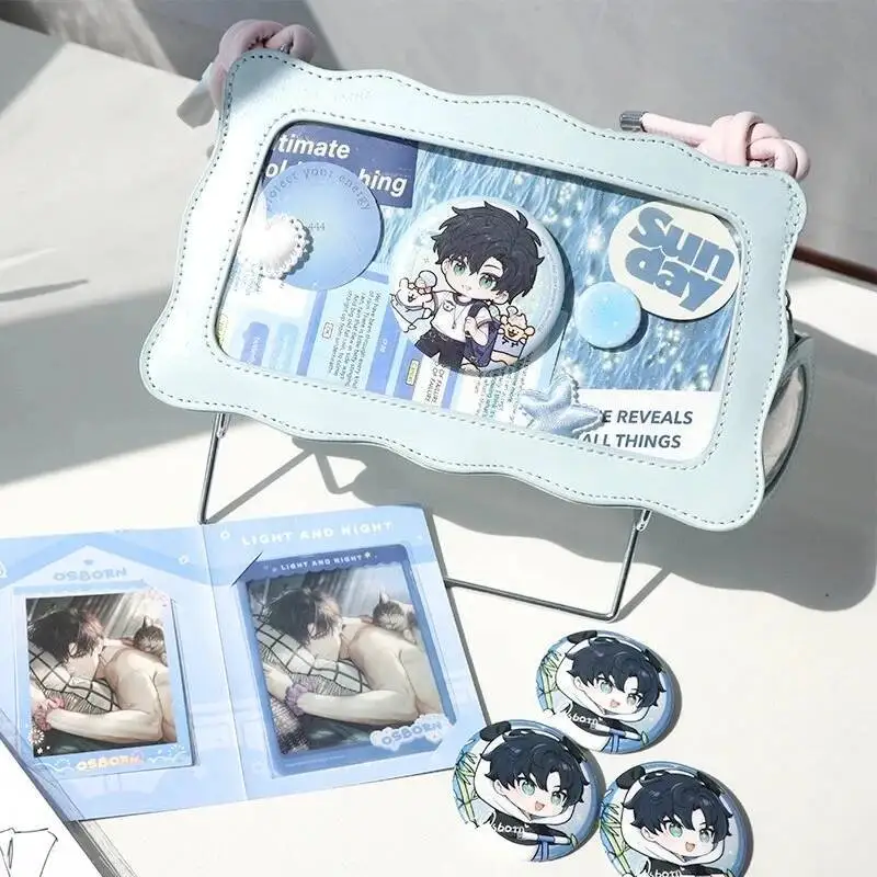 All Match Sweet Y2k Aesthetic Crossbody Bag Streetwear Office Lady Casual Ita Bags Transparent Women Vintage Shoulder Handbags