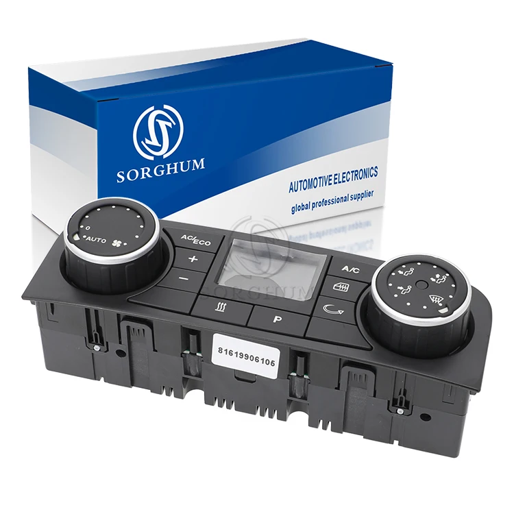 

Sorghum 81619906081 A/C Control Unit Cabin Heater Panel Switch for MAN TGS TGX TGL TGM Trucks Lorry