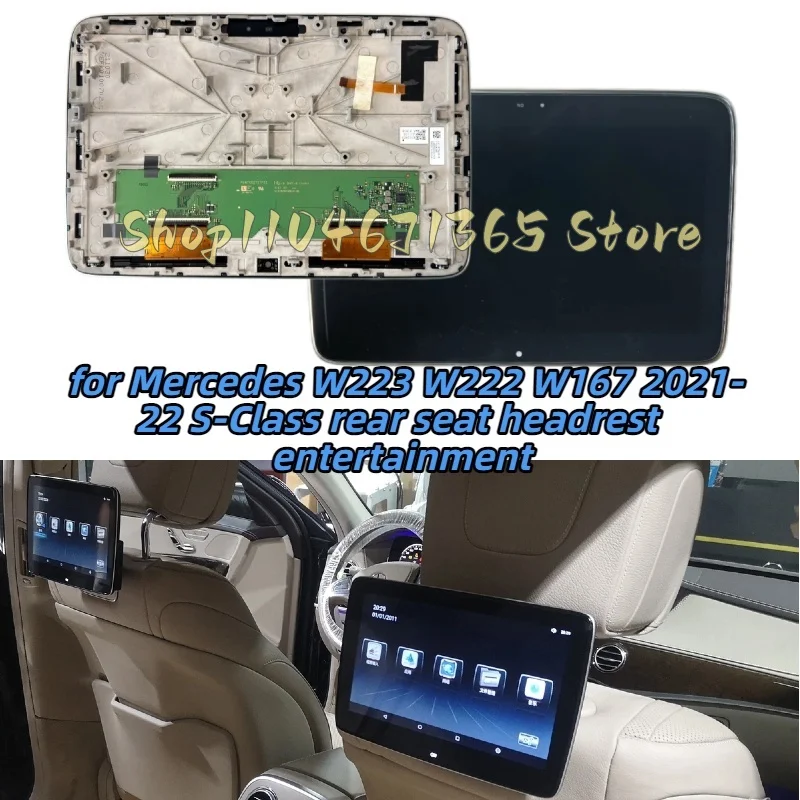 LS116T5LX01B LS116T5LX01 11.6 inch LCD Screen for Mercedes W223 W222 W167 2021-22 S-Class Rear Seat Headrest Entertainment