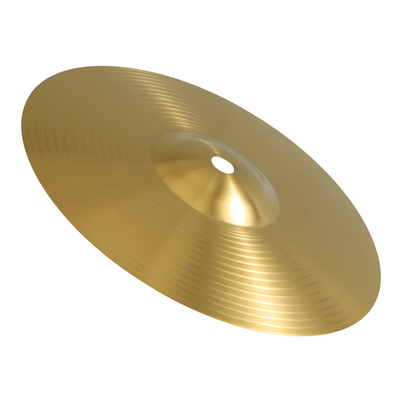 Brass Drum Crash Cymbals Hi Hat for Percussion Instruments Players Beginners Drum Player 8 Inch Size Musical Instrument Tool