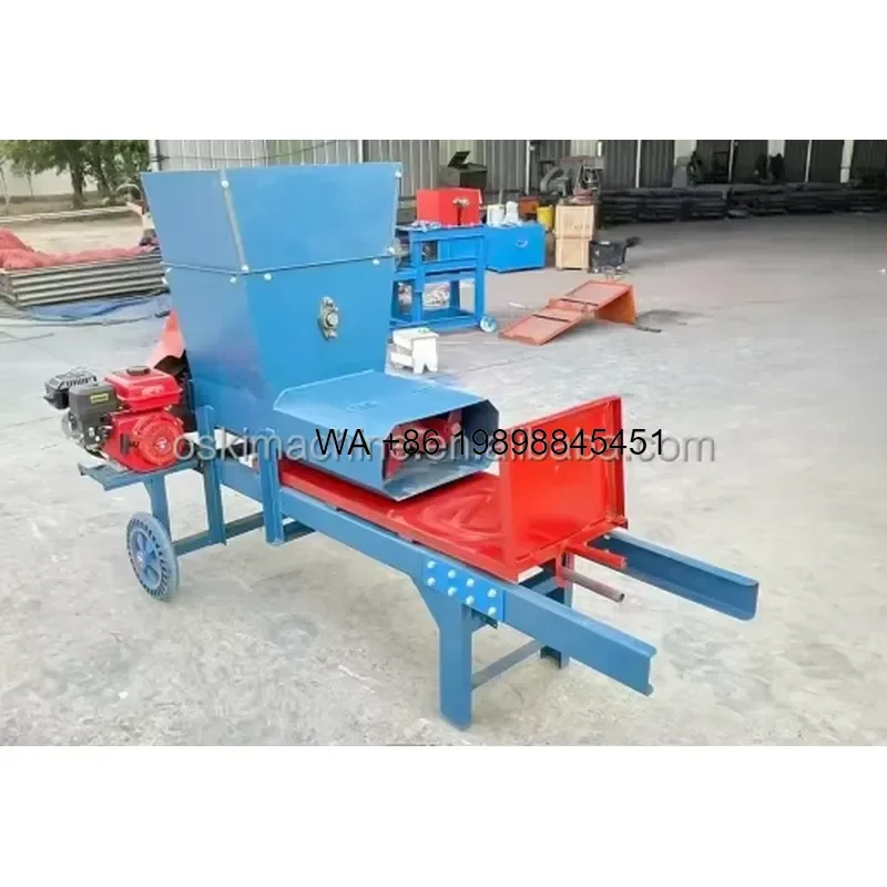 Wmwmnu Manual Mini Square Hay Baler for Small Pet Pack Rice Straw Silage Packing