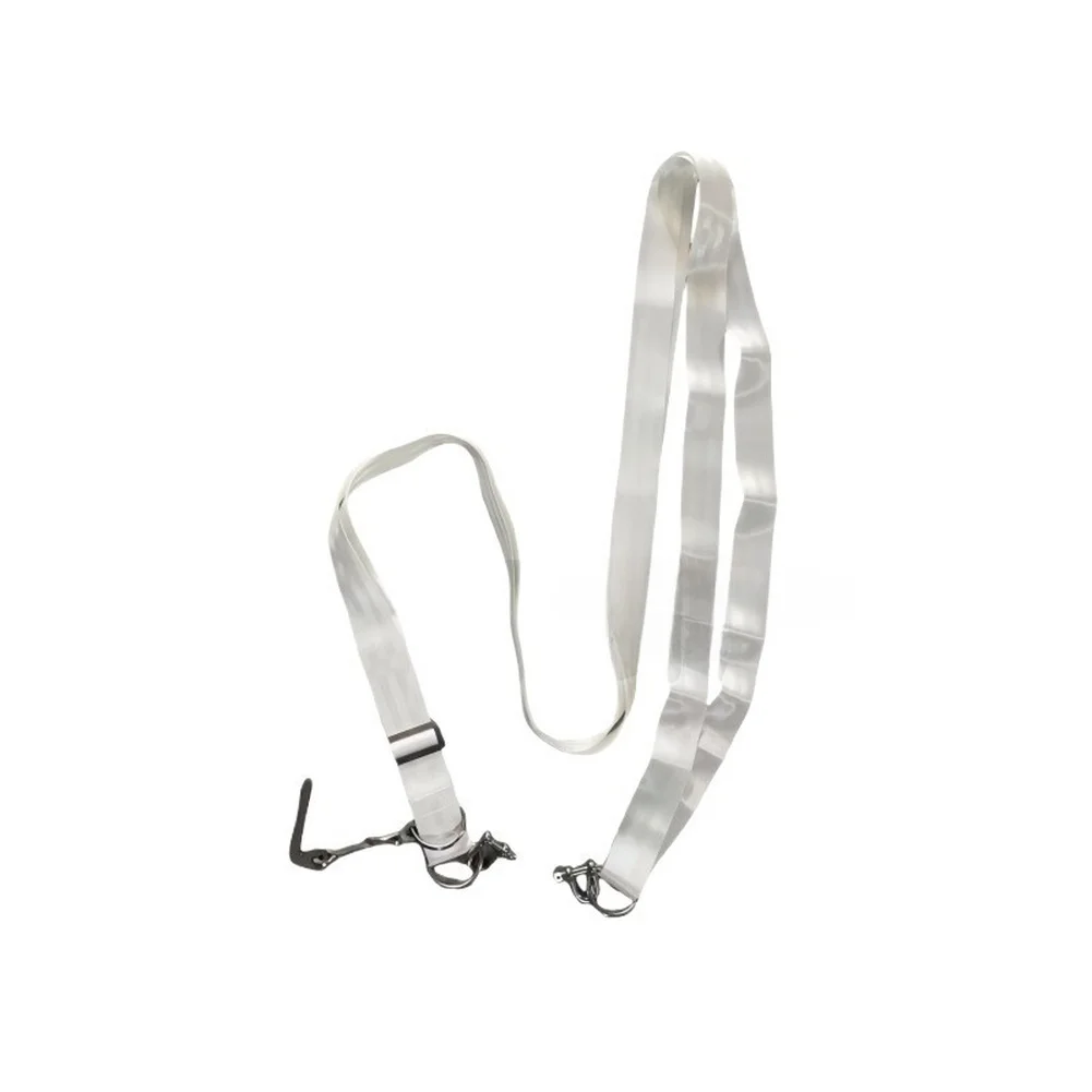 5m Adjustable Nylon Strap for Life Raft Bundling with 304 Stainless Steel Release Hook Suitable for Marine Environments