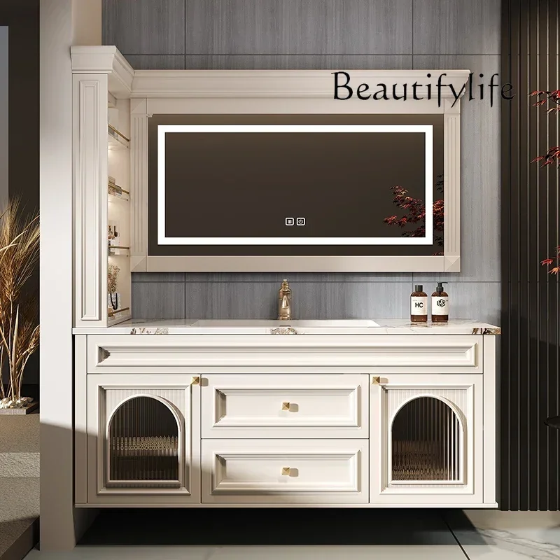 Ac Shelfs 60 Inch Bathroom Vanity Units Bathroom Drawer Organizer Corner Shelves Multifunctional Storage Cabinet With Drawers Sh
