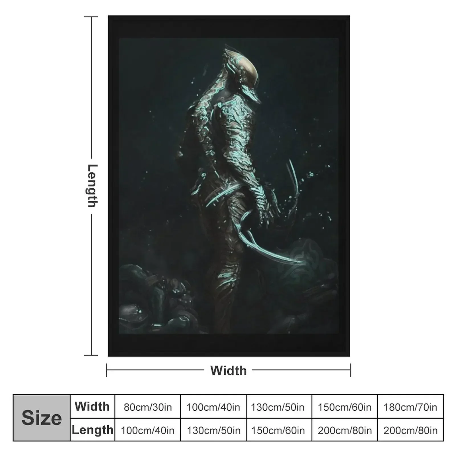 Warframe - Ash - Blademaster Throw Blanket Picnic Furry Luxury Thicken Blankets