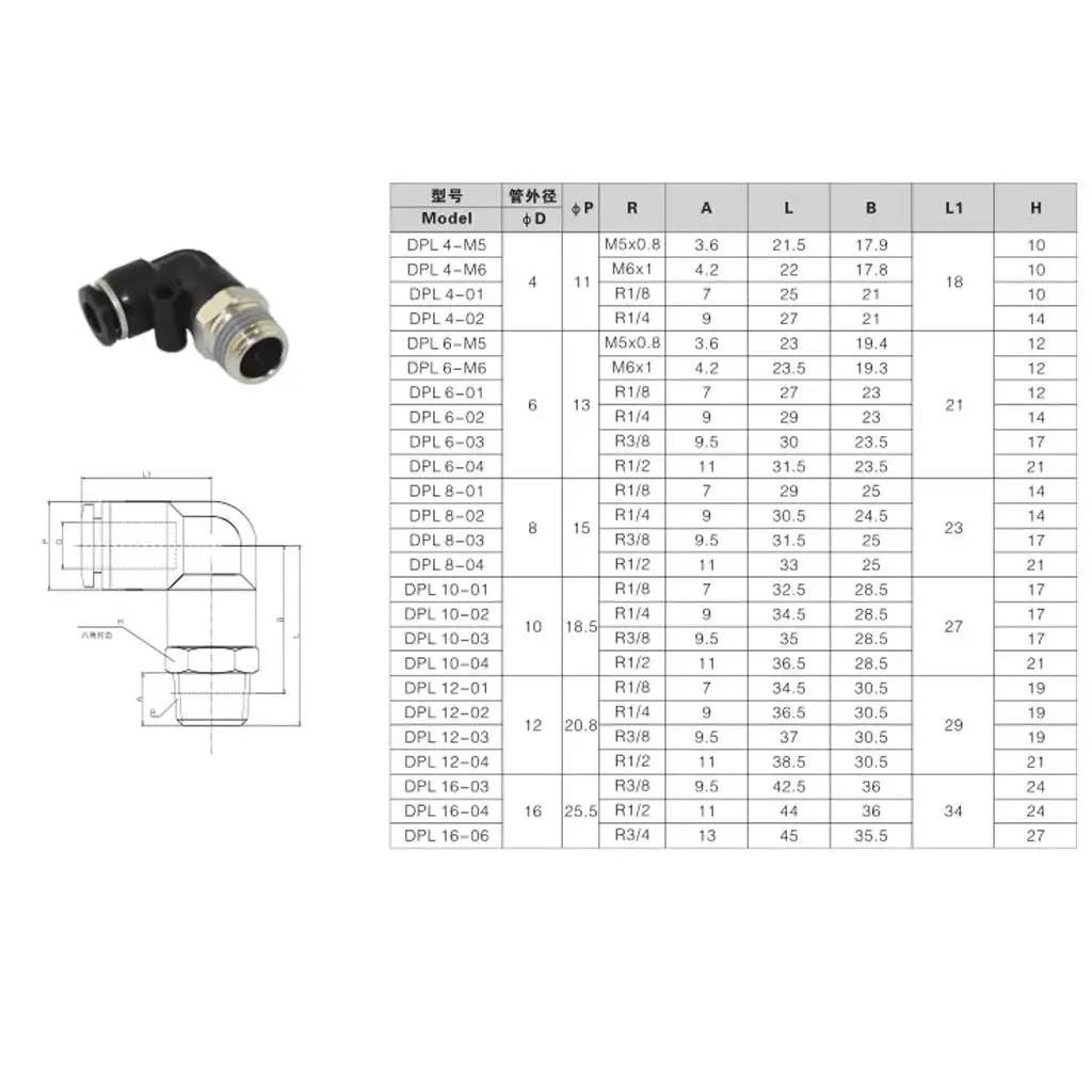 5 موضوع الكوع موصل 90 درجة الكوع تركيب سريع ملحقات السيارات