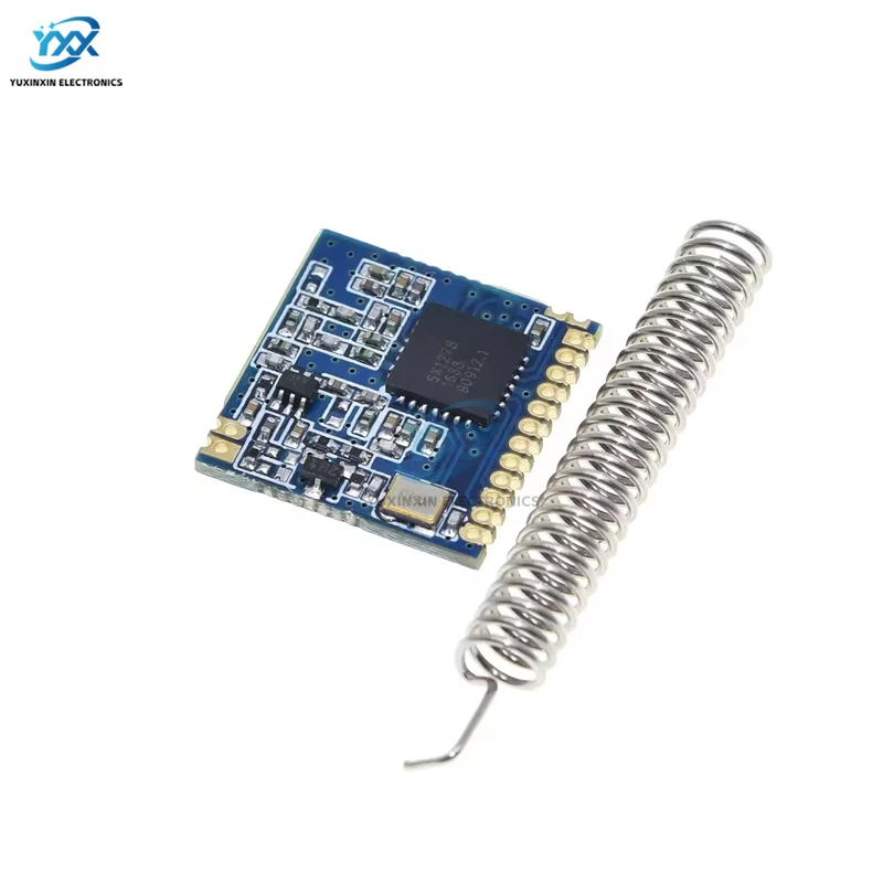 1PCS SX1278 433MHz Wireless Transceiver Module LoRa Spread Spectrum SPI Interface Small Size Development Board