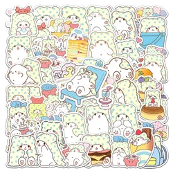 10/30/50PCS Cute Marumofubiyori Sanrio Cartoon Stickers Decal DIY Stationery Helmet Scrapbooking Kawaii Anime Decoration Sticker