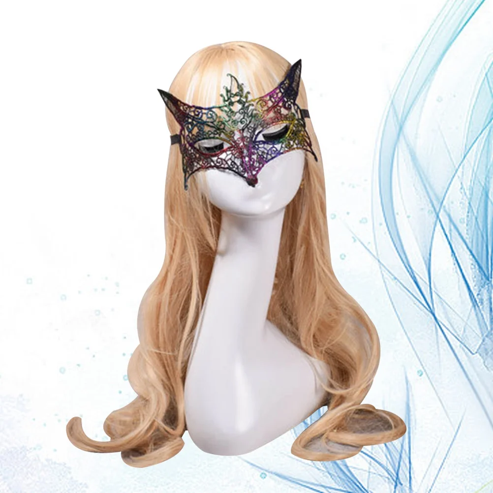 

Модная роскошная кружевная маскарадная маска в стиле ретро, красочные мерцающие подробные украшения, черные кружевные галстуки для бала-маскарада, свадьбы