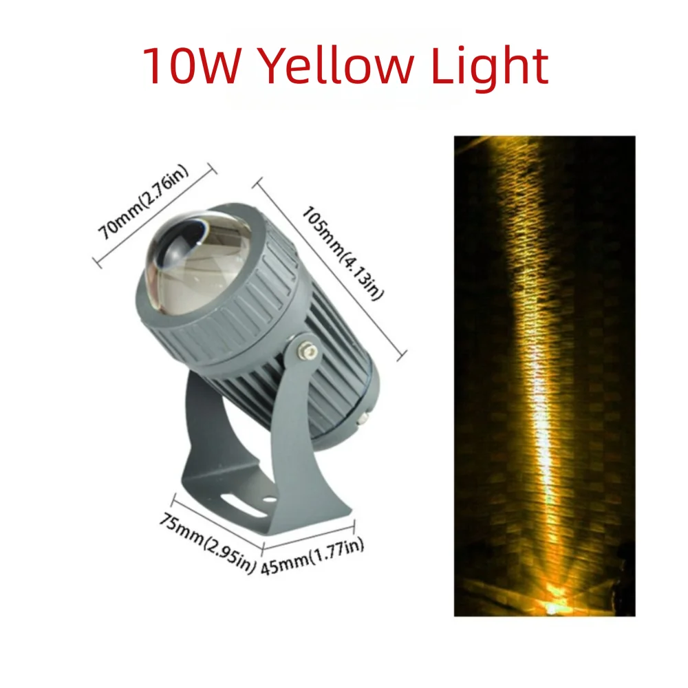 

10W LED Outdoor Wall Spotlights Red Green Blue Waterproof IP66 Landscape Lighting IP67 Waterproof IP65 Waterproof Wall Lights