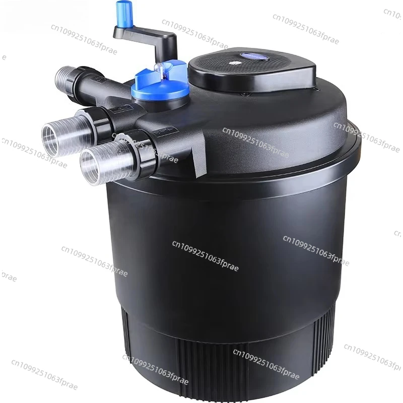 Pond Filter Pump Water Treatment Fish Drum Pond Koi Biological Pump Pressure Filtration System