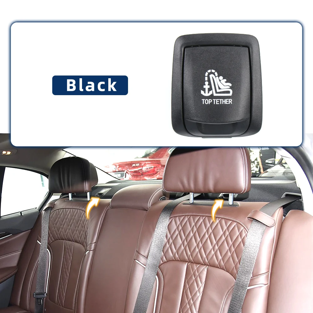 

For BMW G38 Rear Child Seat Belt Buckle Cover Child Seat Cover 51467458433 51467458431 2017-2023