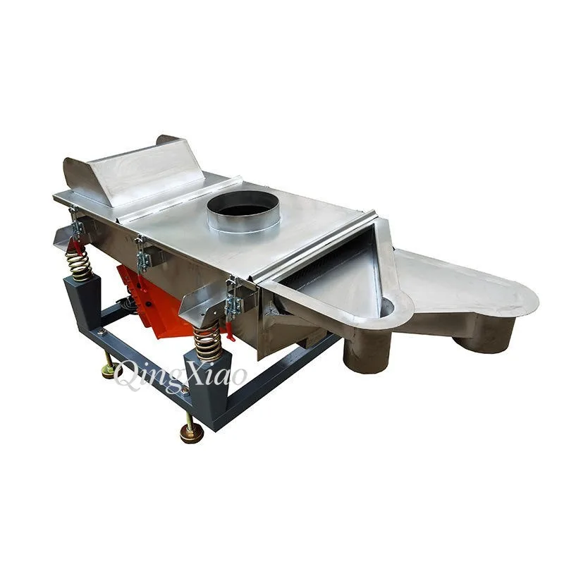 Deposit Stainless Steel Multi Layer Linear Vibratory Separator For Tea Powder Plastic Pellet Grading Equipment Customize