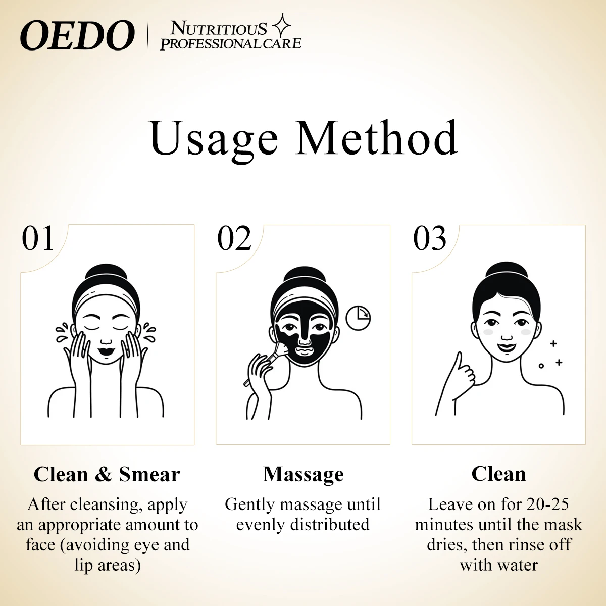 Oeodo-ブラックヘッドマスク,フェイシャルマスク,リングクリーム,厚手のスキン,にきび,クレンジングマスク,保湿クリーム