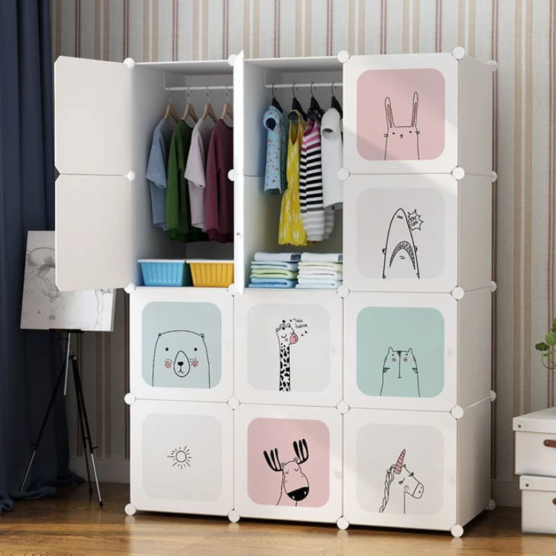 -ForCloset Dresser Storage Wardrobe Sale Price Montessori Children's Cabinet Clothes Playful Organizer Wardrobes kids furniture&