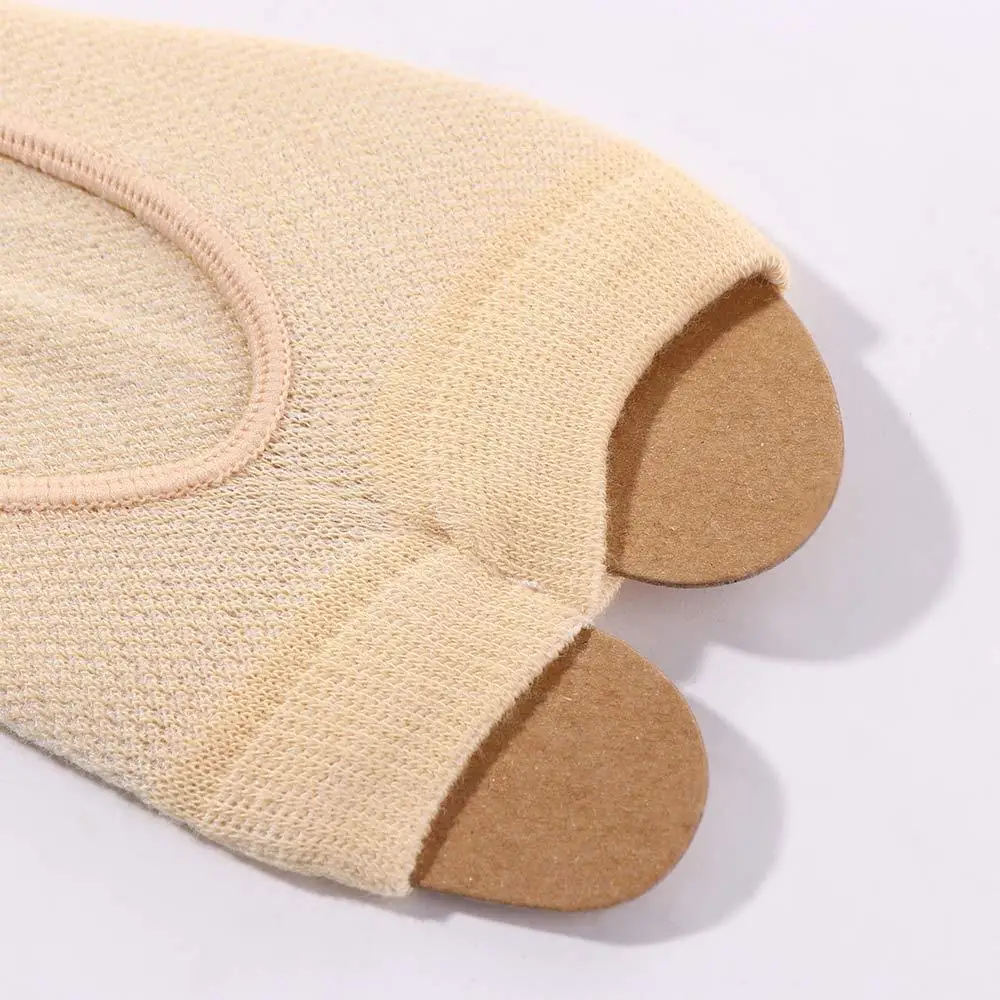 Calzini corti sottili comodi Calzini con punta divisa per yoga in rete Calzini semplici con bocca di pesce Calzini a due dita Calze di cotone Calzini con punta da donna