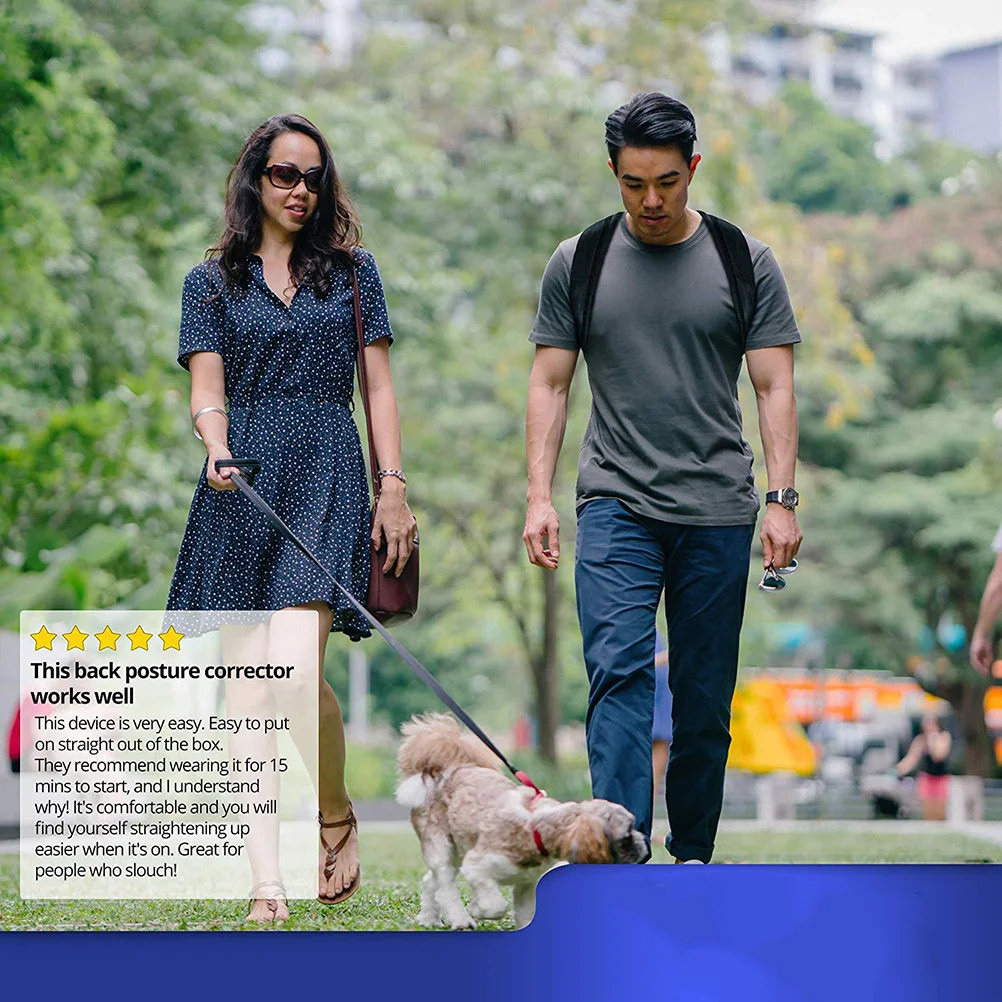 

Adjustable Back Shoulder Support Belt Posture Correction Humpback Pain Relief Therapy Universal Fit Comfortable Breathable