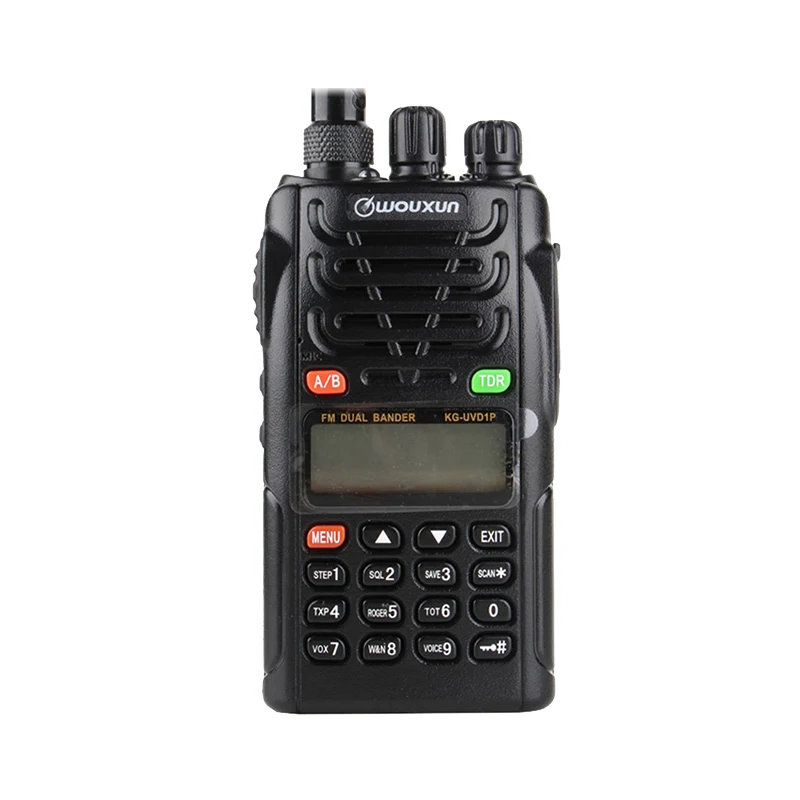 Original Wouxun KG-UVD1P 2 Bands 1400mAh Battery Cross Band Full Duplex Portable Radio Upgrade KG-UV9D Plus UHF VHF