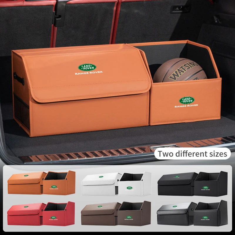 Car Trunk Storage Box Collapsible Camping Bag Toolbox For Land Rover Range Rover Evoque Velar Defender Discovery Freelander LAND