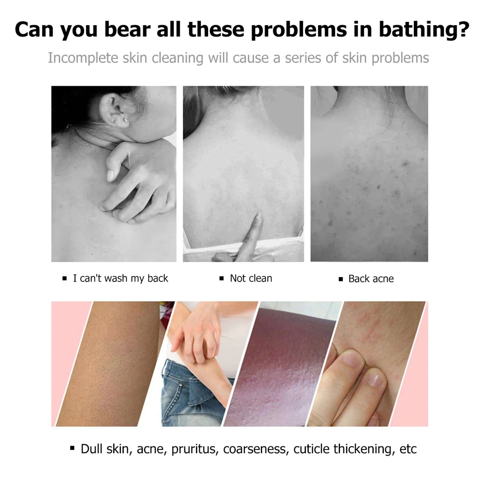 

Exfoliating Shower Gloves Body Scrubbing Bathing Gloves For Dead Skin Removal Durable Skin Care Body Wash Tools