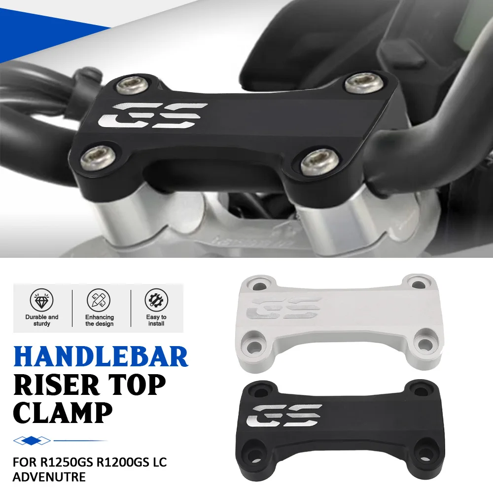 

For BMW R1250GS /Advenutre 2018-2020-2021-2022-2023-2024 Handlebar Riser Clamp Top Mount Cover R1200GS LC /Advenutre 2014-2018