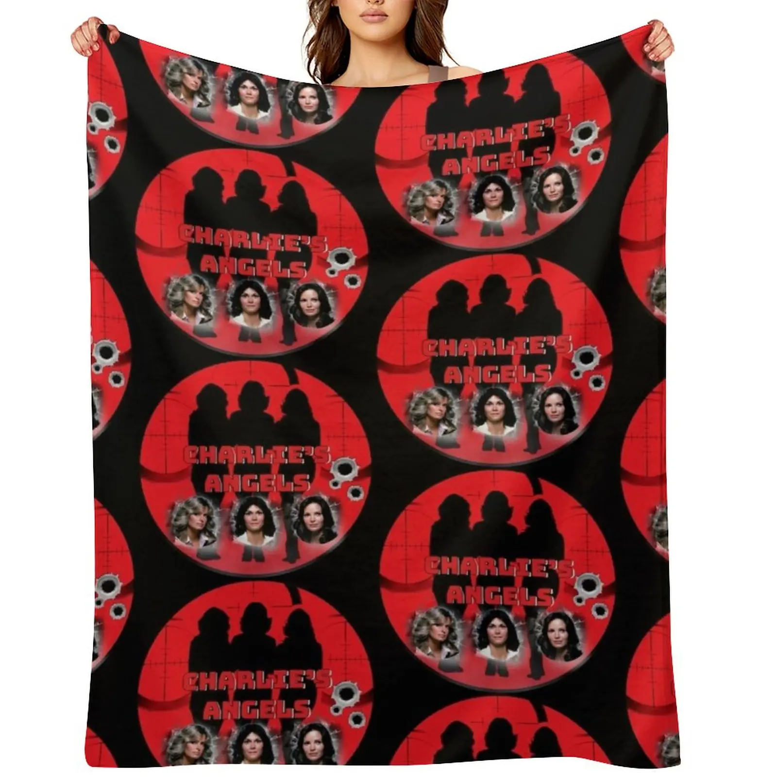 

CHARLIEaS ANGELS Throw Blanket Quilt Summer Beddings for winter Stuffeds Blankets