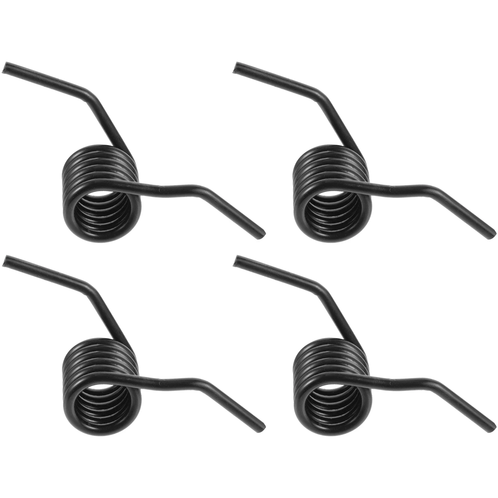 

4 Pcs Black Steel Spring for 3 Ton Horizontal Jack Handle Return Heavy Duty Floor Accessories Reinforced Durability Hydraulic
