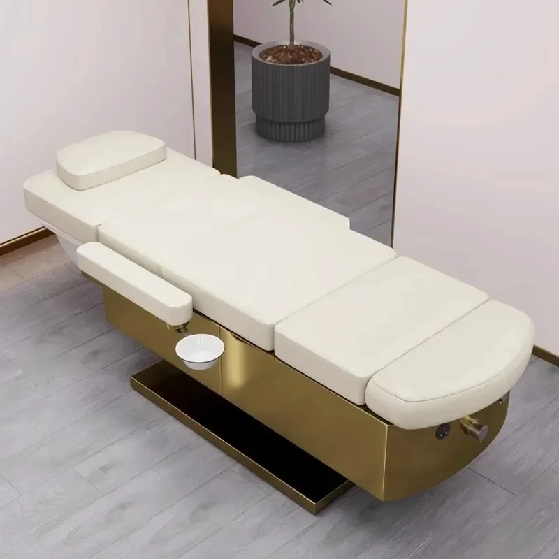 

A17 Electric Beauty Salon Shampoo Chair for Hair Salon Head Treatment Fumigation Integrated Flushing Bed