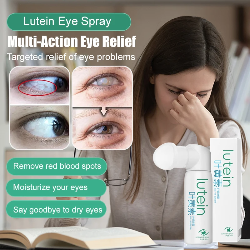 Lutein Augen nebel Tiefen reinigung Hydratation Erwärmung Augen linderung Augen belastung verabschieden sich von trockenen Augen Augen nebel erfrischende Helligkeit