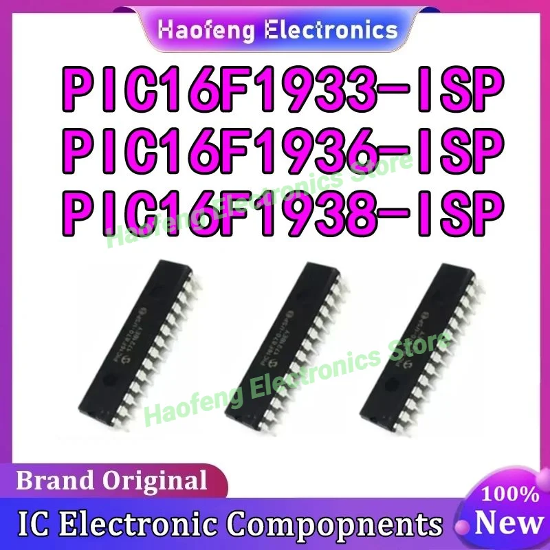 PIC16F1933-I/SP PIC16F1936-I/SP PIC16F1938-I/SP PIC16F1933 PIC16F DIP28 Микросхема 100% новый оригинал на складе
