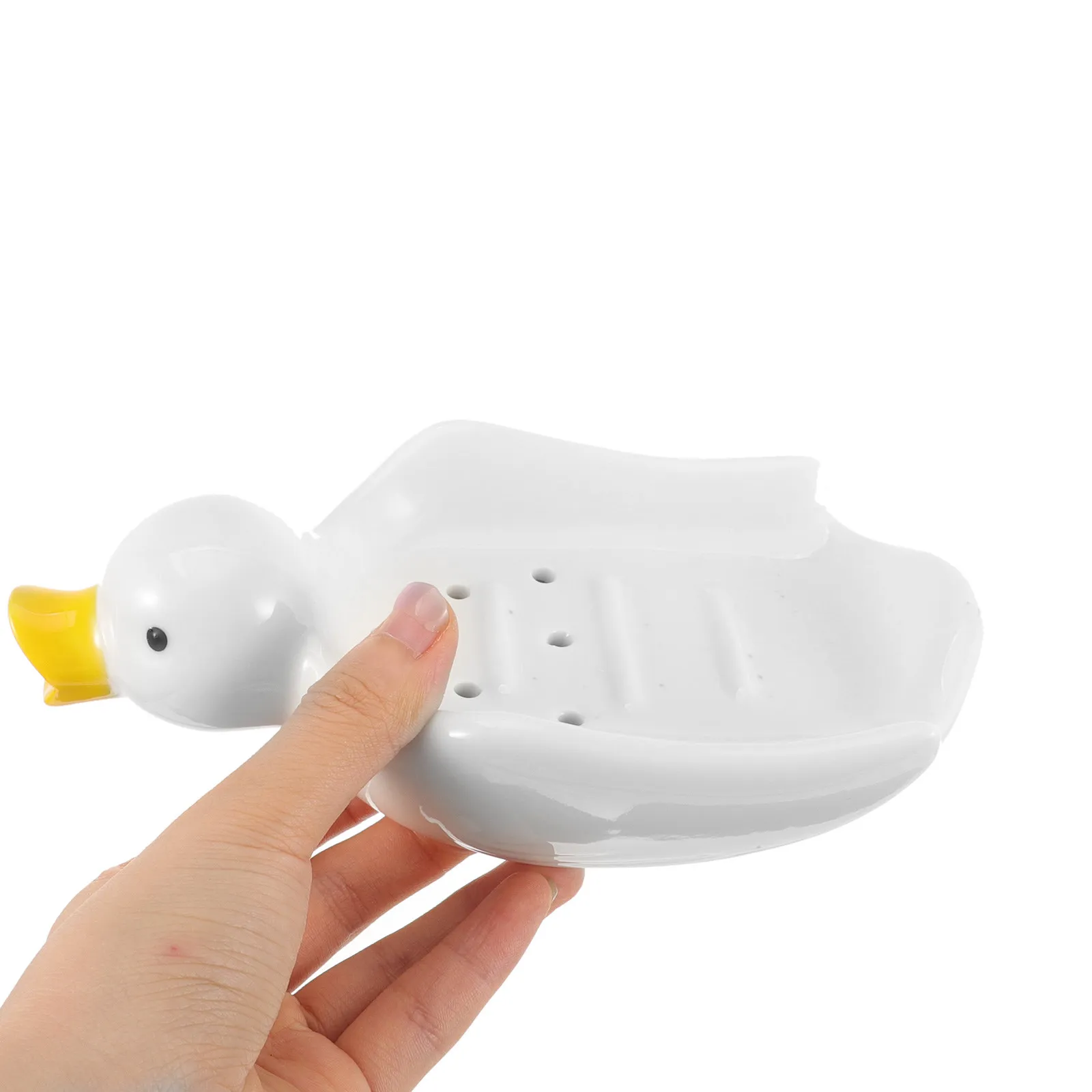 

Animal Design Soap Holder Bathroom Ceramic Tray Dish Rack Dishes Decorative Shower
