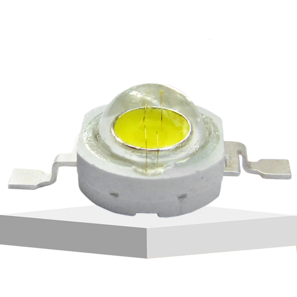 10 قطعة LED رقاقة مصباح 1 واط عالية الطاقة 6000-6500 كيلو 100-110lm توفير الطاقة مشرق الخرز ل الكاشف الأضواء حوض السمك الإضاءة