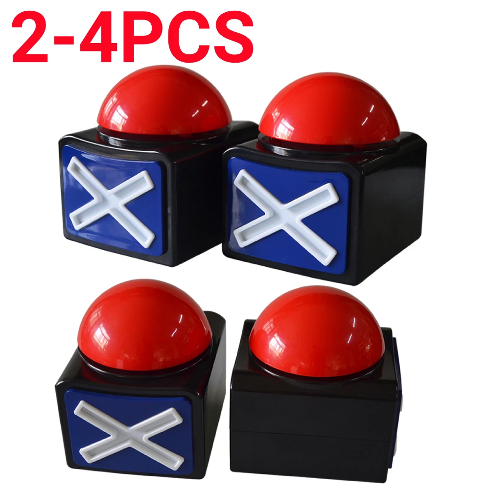 2-4 PC Got Talent Show คําตอบปุ่มบีบกล่องความรู้การแข่งขันคําตอบ Buzzers สําหรับเด็กมีส่วนร่วมการเรียนรู้เกมครอบครัว