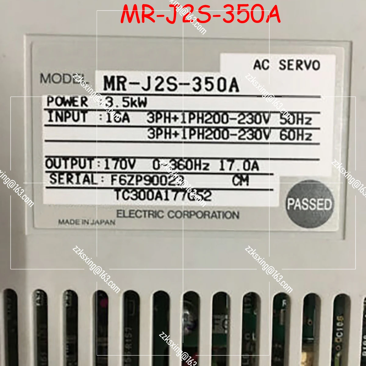 Bran-new MR-J2S-350A  Original Servo Driver