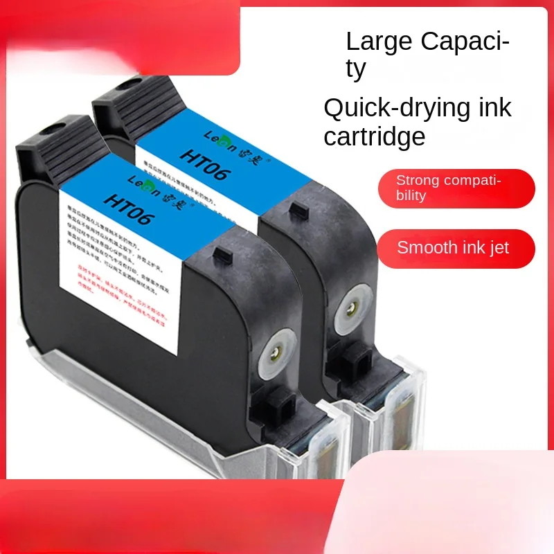 12.7mm Ink Cartridge Handheld Ink Jet Printer Coding Universal Consumables Brand New Quick-Drying