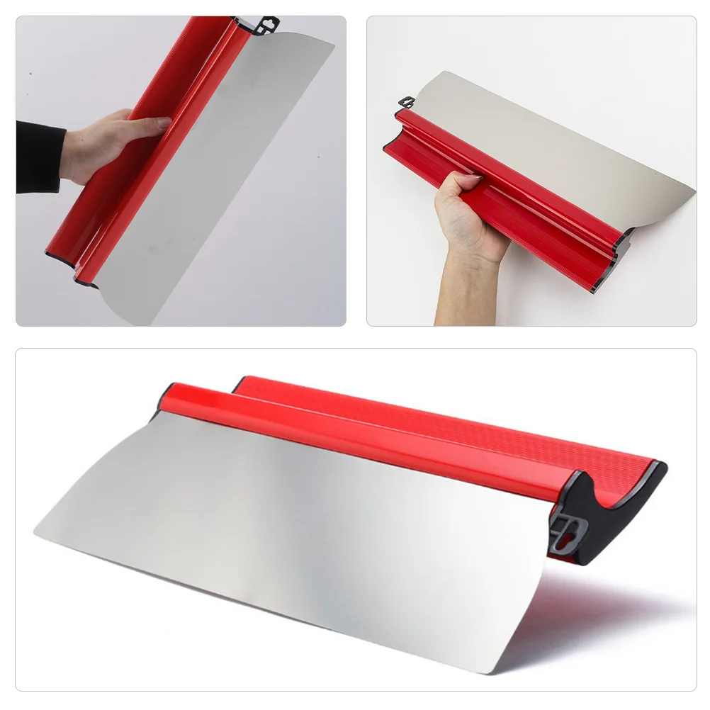 Drywall Smoothing Tool 6-Inch Plastering Trowel For Wallboard Cement Flat Finishing Spatula Lightweight Masonry Scraper