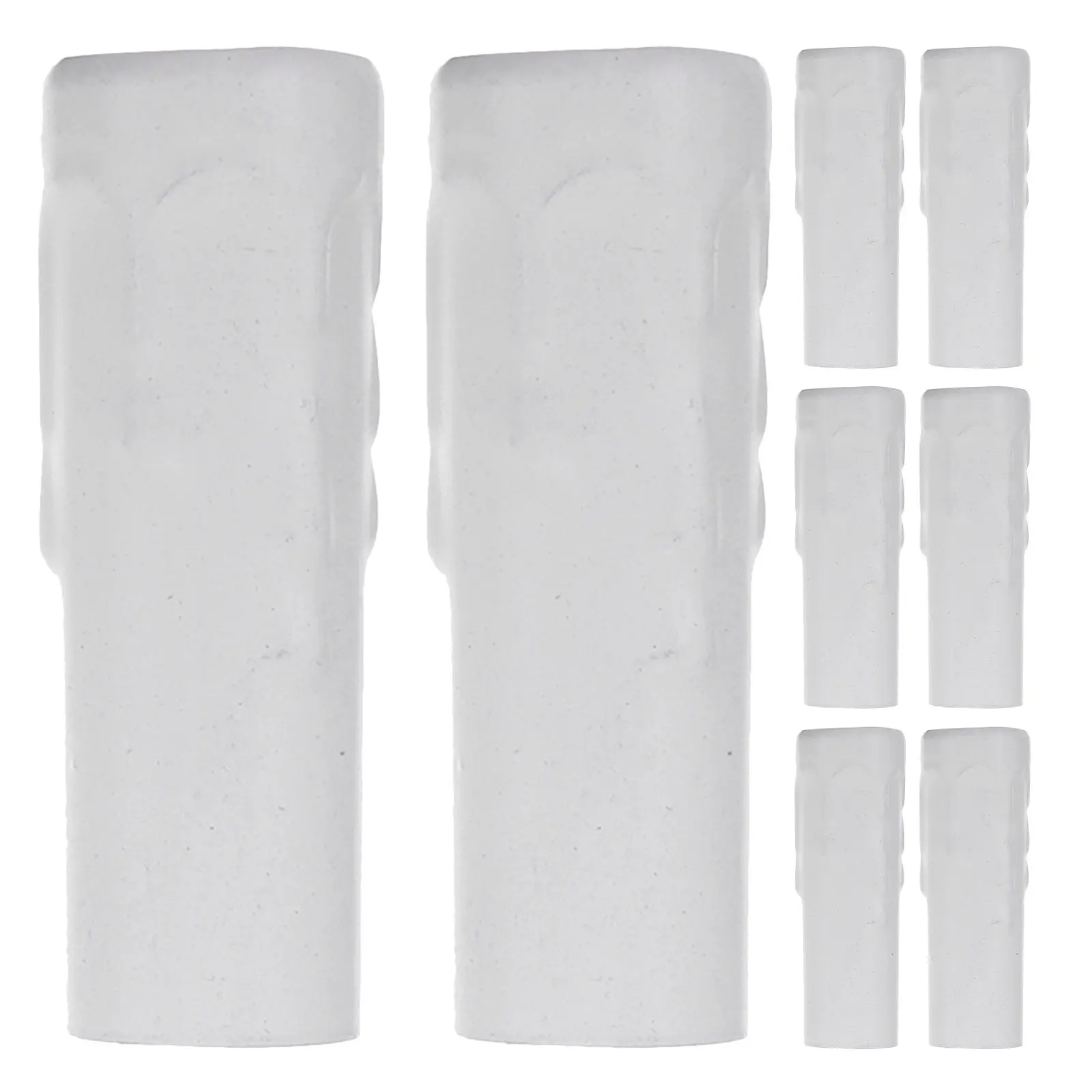 8Pcs Vintage Candelabra Sleeves Socket Covers for E14 Ceiling Lamp Light Socket Replacement Crystal Chandelier