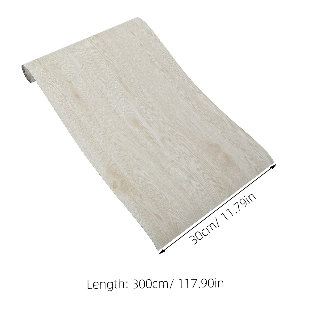 Płytki podłogowe samoprzylepne 300x40cm, rolka podłogi PCV, łatwa instalacja DIY do kuchni, łazienek, salonów