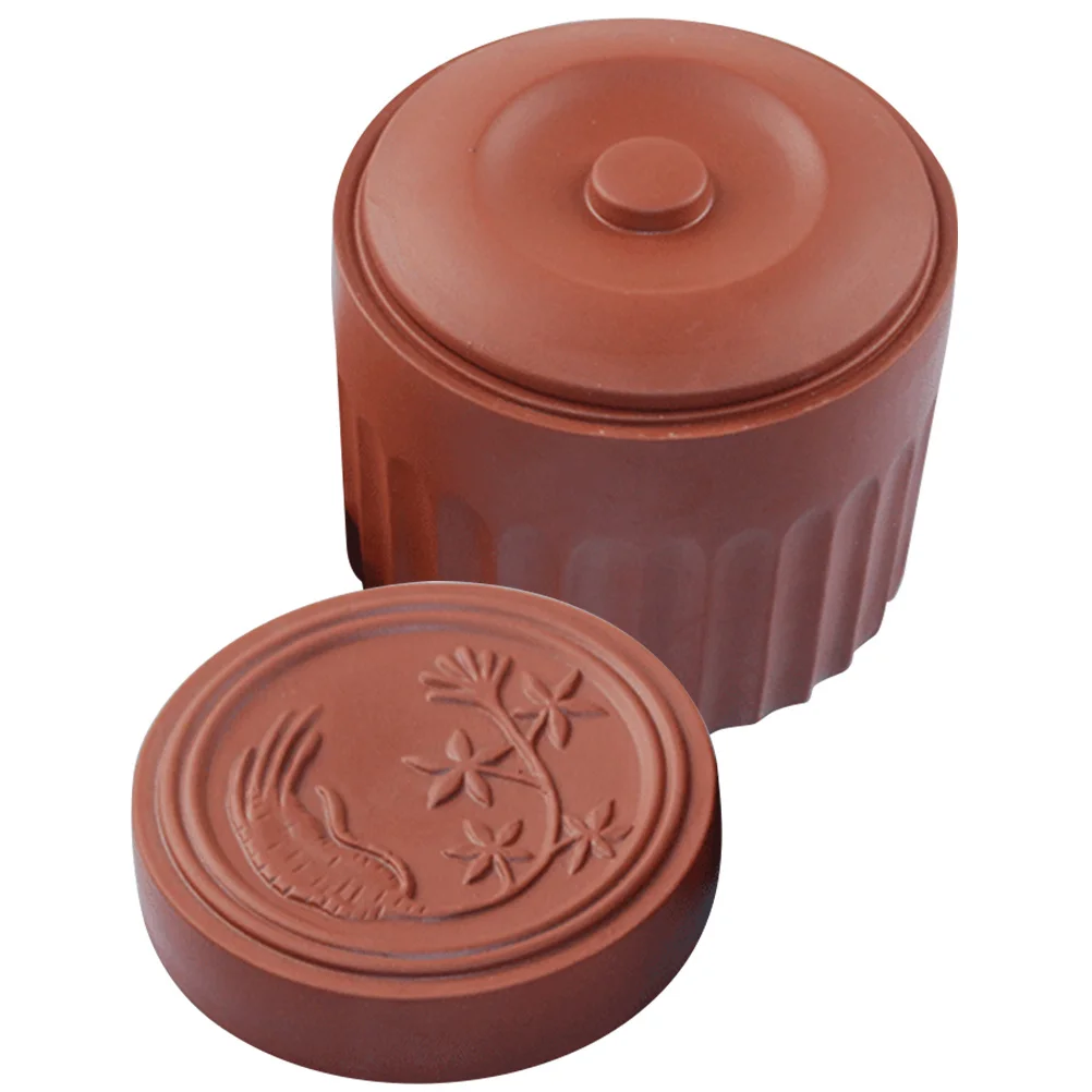 

Purple Clay Soup Stew Pot Heat-Resistant Kitchen Tableware Multi-Purpose Stew Bowl for Family Restaurant Use