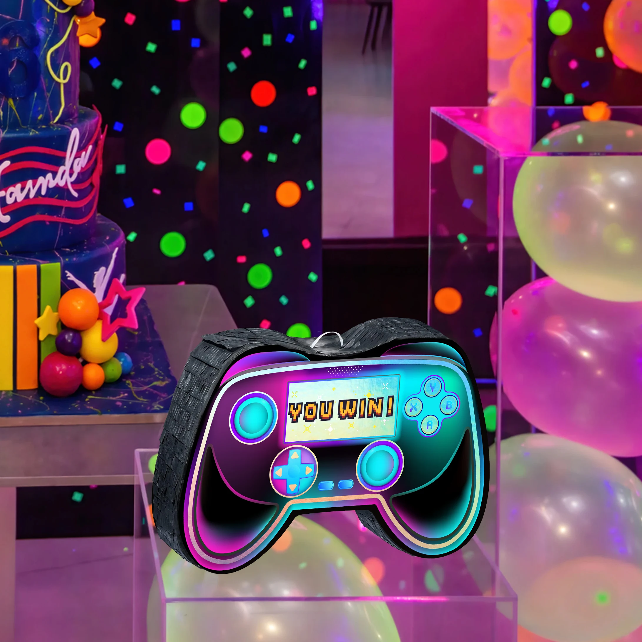 1Set Game on Theme GamePad Pin - Party Games Night ulasan dan harga