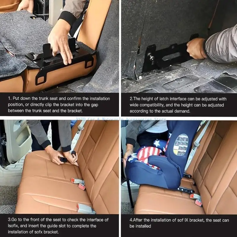 

L5BC Child Safety Restraint Mount for ISOFIX Belt Interfaces Bracket