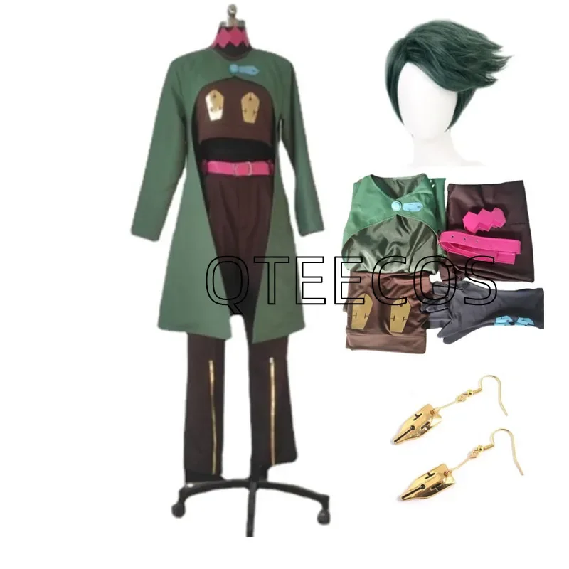 

Bizarky Adventure Rohan Kishibe Cosplay Suit Josuke Animal Custom Made Halloween Outfalls Suit