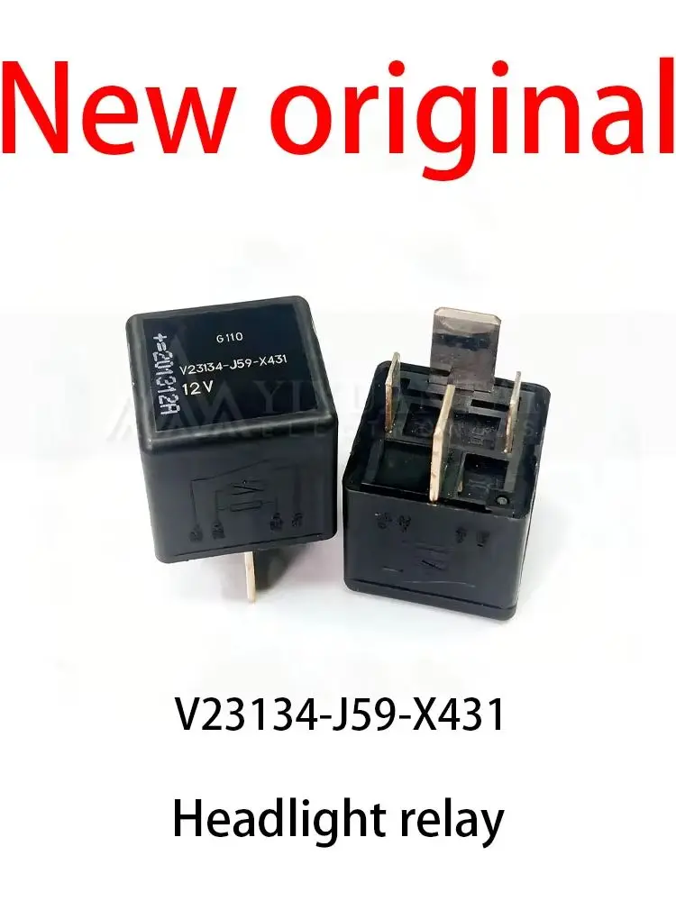 (10pcs) 100% New relay V23134-J59-X431 Headlight relay module