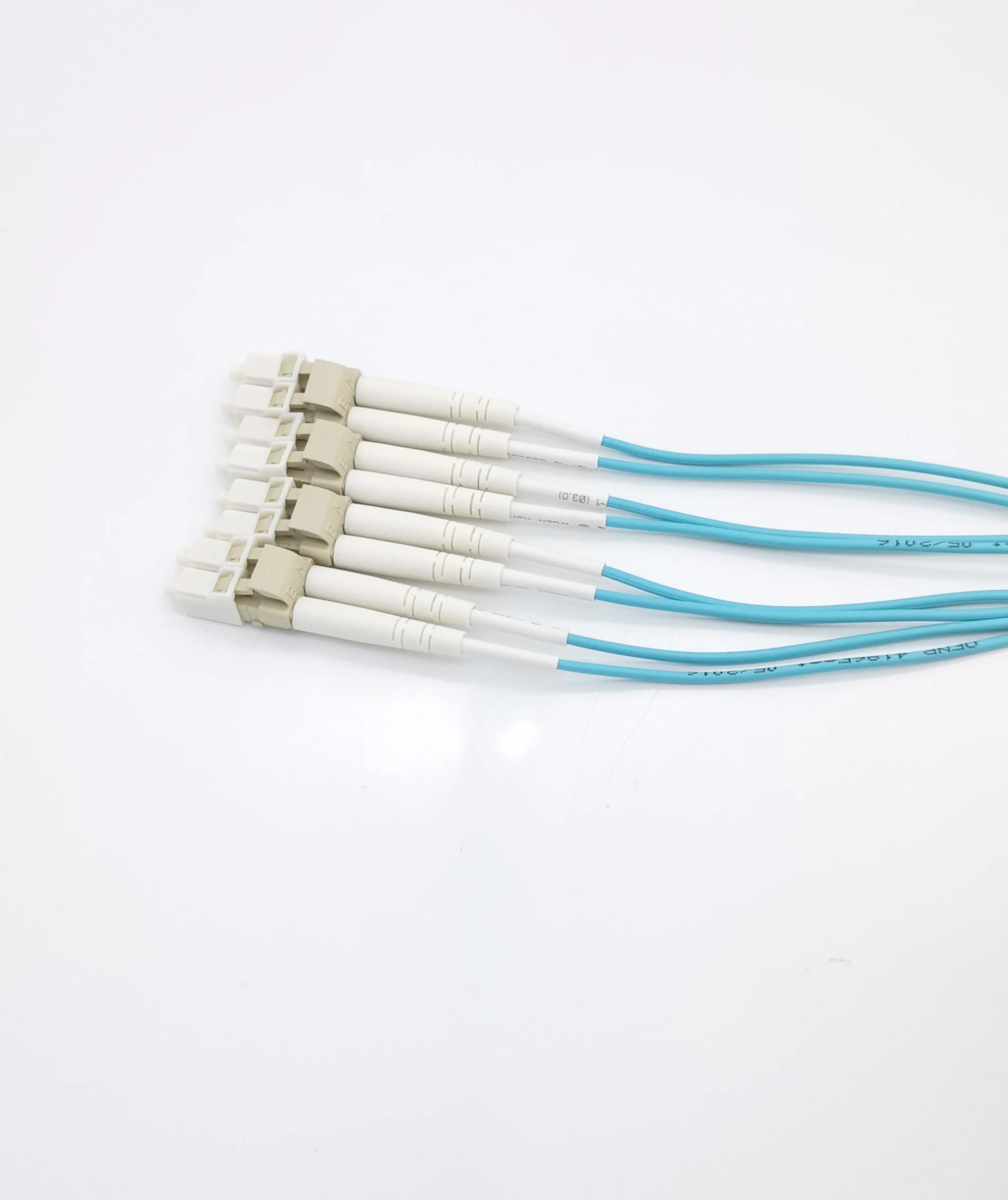 OM3 40G MPO/MTP Female to 8xLC Branch Fiber Optic Cable Multimode Patch Cord 3 M