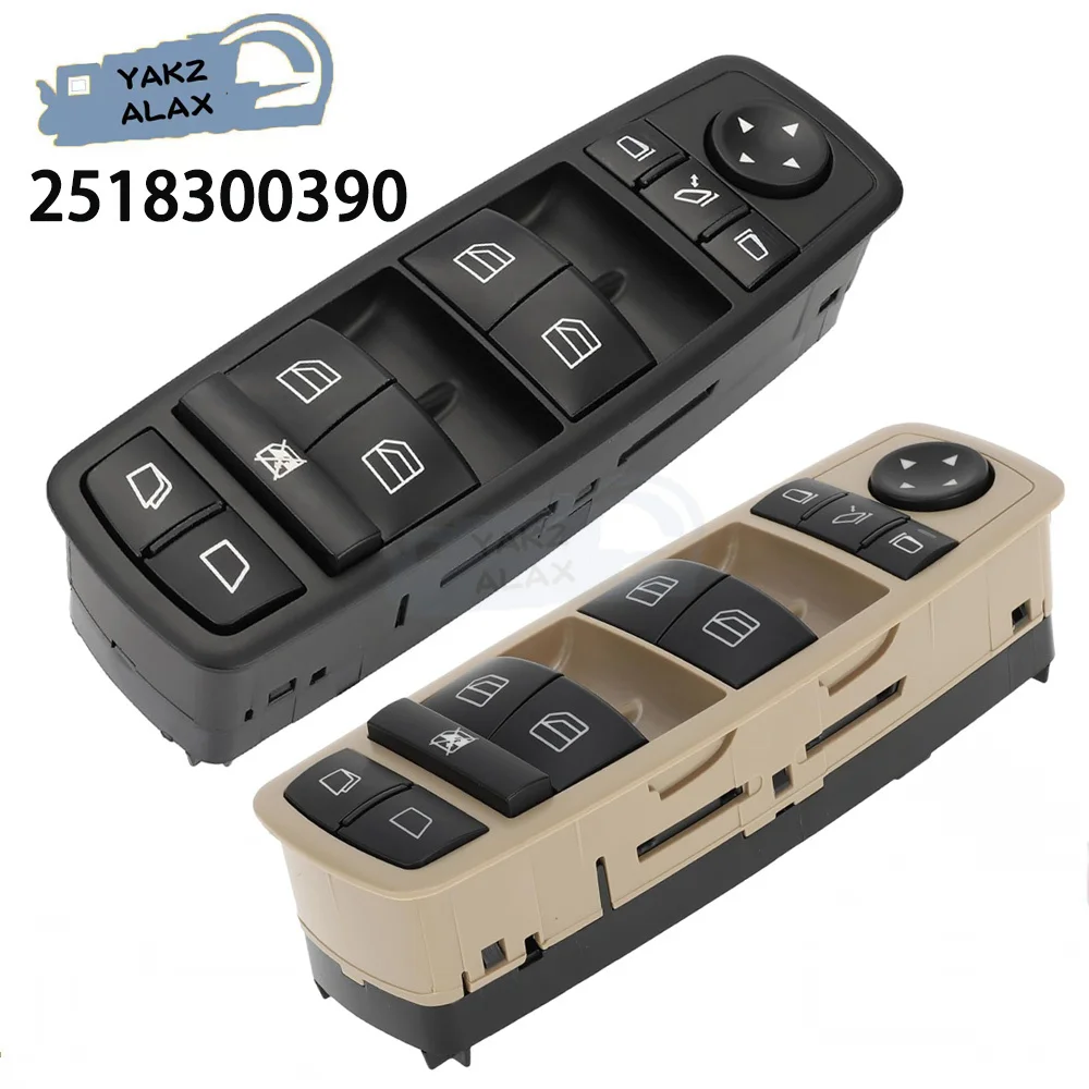 Car Accessories Electric Master Window Control Switch Button for Mercedes-Benz GL R Class ML350 W251 X164 GL450 R350 2518300390