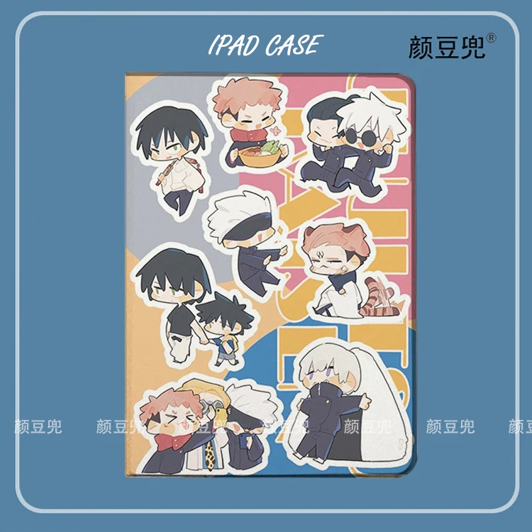 

Jujutsu Kaisen Anime Gojo Satoru Case For iPad 10.2 8th Air 4 5 6 Mini 5 6 7 Case Luxury Silicone For iPad Air 4 iPad 10 Pro13
